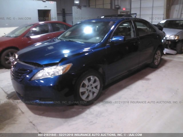 4T1BE46K09U318955 - 2009 TOYOTA CAMRY SE/LE/XLE Көк фото 2
