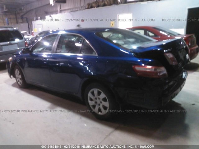 4T1BE46K09U318955 - 2009 TOYOTA CAMRY SE/LE/XLE Көк фото 3