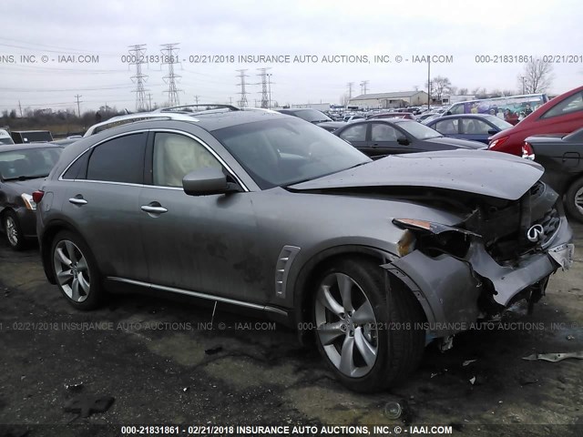 JN8BS1MWXBM170132 - 2011 INFINITI FX50 GRAY photo 1