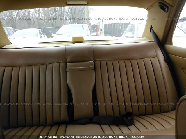 WDBCA35D0GA206011 - 1986 MERCEDES-BENZ 420 SEL BEIGE photo 8