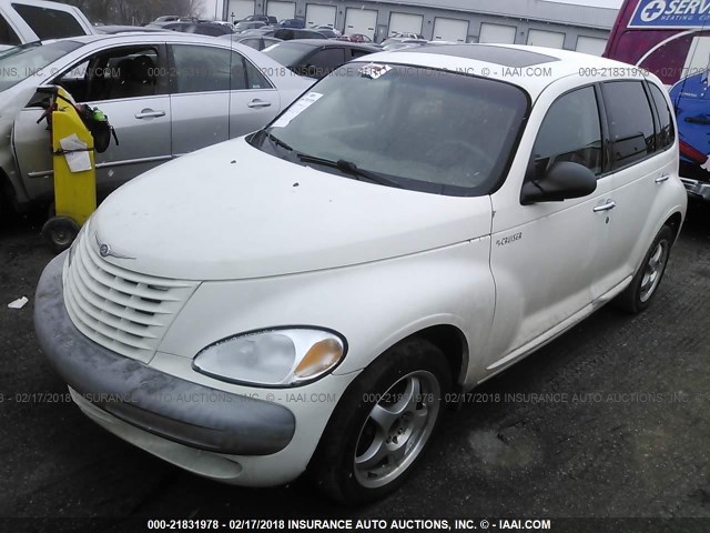 3C8FY68B22T251523 - 2002 CHRYSLER PT CRUISER LIMITED/DREAM CRUISER WHITE photo 2