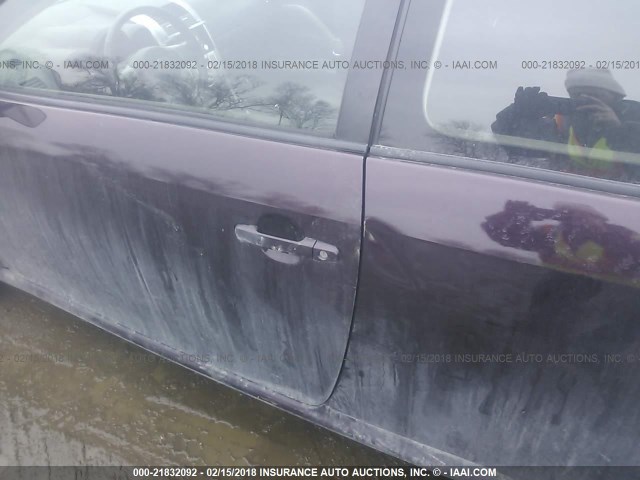 JTKDE167480226043 - 2008 TOYOTA SCION TC იასამნისფერი ფოტო 6