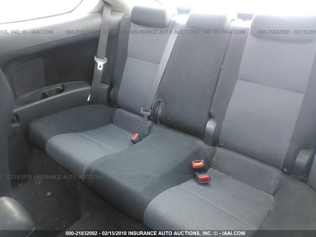 JTKDE167480226043 - 2008 TOYOTA SCION TC იასამნისფერი ფოტო 8