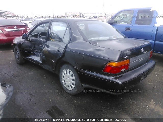 1NXAE04B8SZ241538 - 1995 TOYOTA COROLLA GRAY photo 3