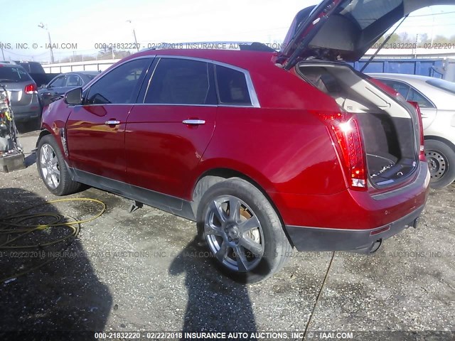 3GYFNBEY5AS522438 - 2010 CADILLAC SRX PERFORMANCE COLLECTION RED photo 3