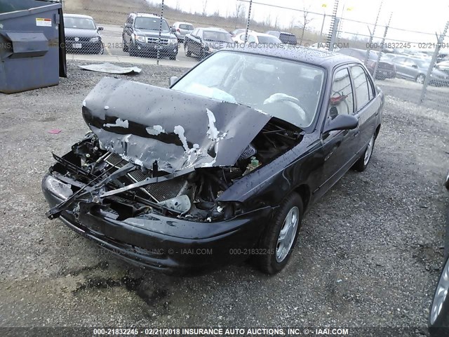 1Y1SK528XXZ440876 - 1999 CHEVROLET GEO PRIZM LSI 黑色 照片 2