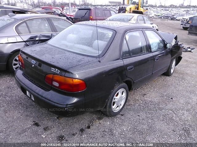 1Y1SK528XXZ440876 - 1999 CHEVROLET GEO PRIZM LSI BLACK photo 4