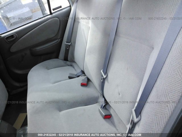 1Y1SK528XXZ440876 - 1999 CHEVROLET GEO PRIZM LSI 黑色 照片 8