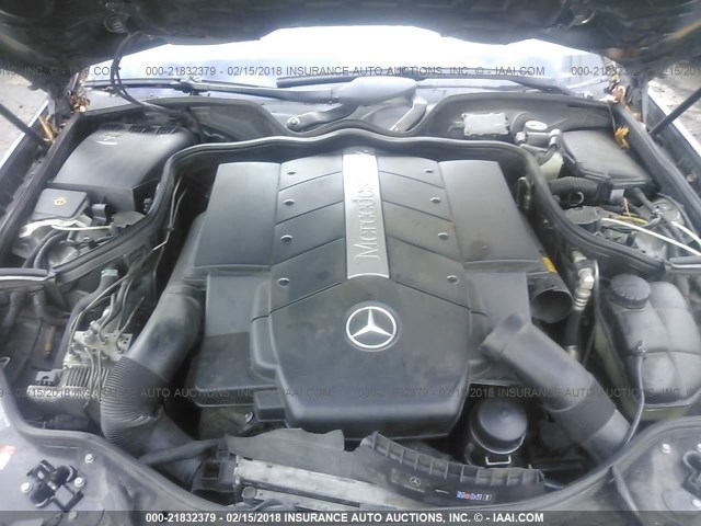 WDBUF70J13A145675 - 2003 MERCEDES-BENZ E 500 GRAY photo 10