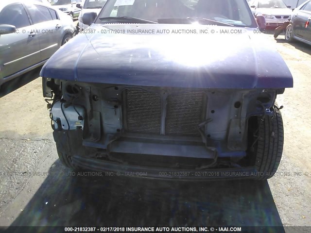 1FMZU74W82ZC31712 - 2002 FORD EXPLORER EDDIE BAUER BLUE photo 6