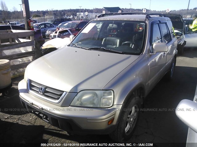 JHLRD1873YC040850 - 2000 HONDA CR-V SE/EX TAN photo 2