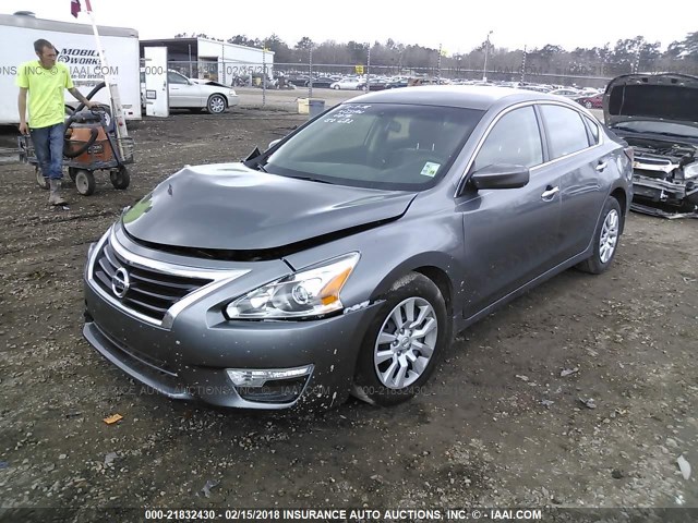 1N4AL3AP1FC152682 - 2015 NISSAN ALTIMA 2.5/S/SV/SL GRAY photo 2