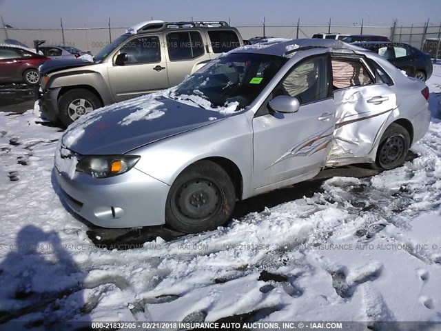 JF1GE6A67AH509226 - 2010 SUBARU IMPREZA 2.5I SILVER photo 2