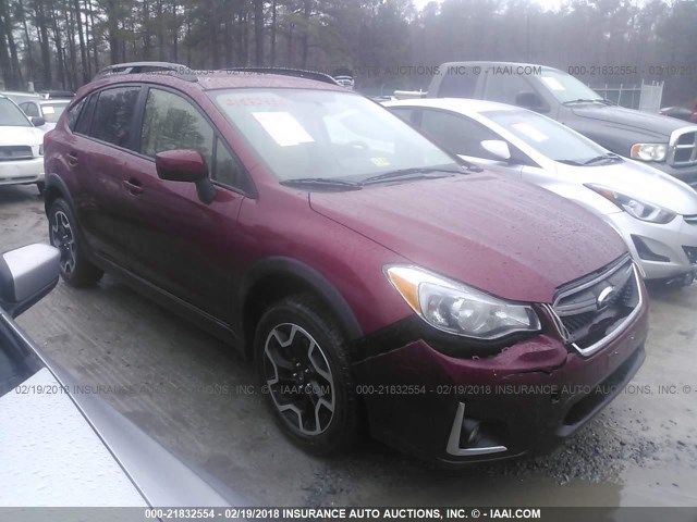 JF2GPABC4G8226983 - 2016 SUBARU CROSSTREK PREMIUM ბურგუნდია ფოტო 1