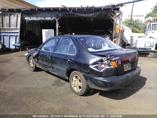 3N1AB41D7XL097477 - 1999 NISSAN SENTRA XE/GXE BLACK photo 3