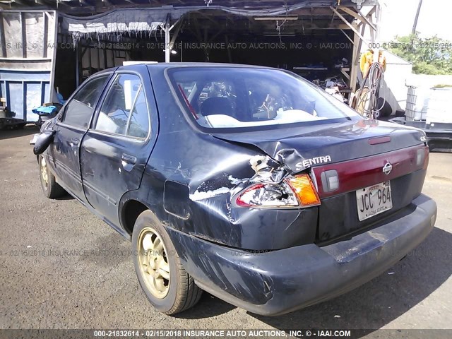 3N1AB41D7XL097477 - 1999 NISSAN SENTRA XE/GXE BLACK photo 6