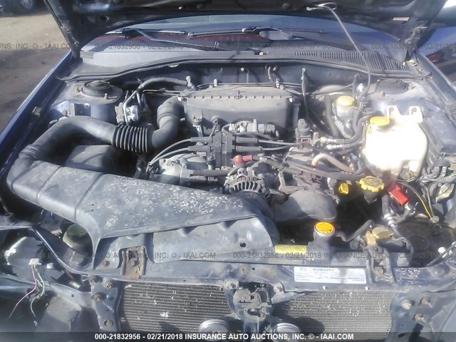 4S3BH675047619054 - 2004 SUBARU LEGACY OUTBACK AWP 蓝色 照片 10