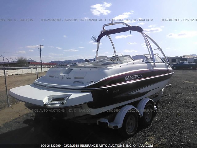 GLA55362G607 - 2007 GLASTRON BOAT AND TRAILER  RED photo 4