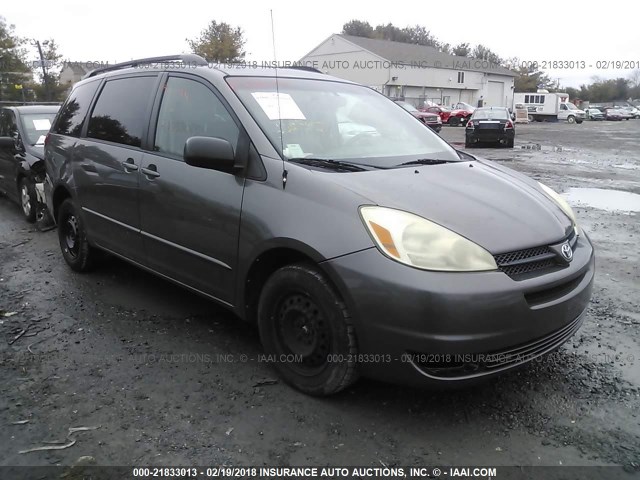 5TDZA23C54S089427 - 2004 TOYOTA SIENNA CE/LE GRAY photo 1