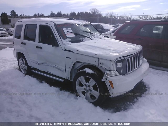 1C4PJMFK4CW214356 - 2012 JEEP LIBERTY JET WHITE photo 1