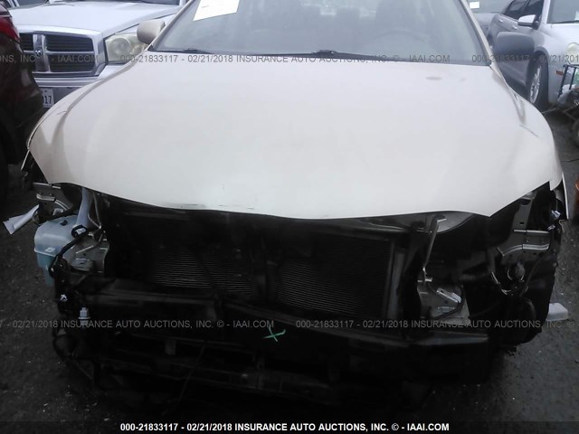 4T1BF3EK9AU099507 - 2010 TOYOTA CAMRY SE/LE/XLE 金色 照片 6