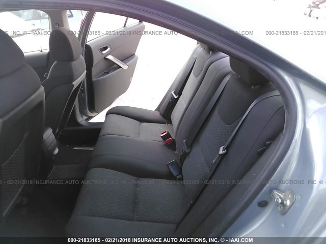 1G2ZF57B084271725 - 2008 PONTIAC G6 VALUE LEADER/BASE BLUE photo 8