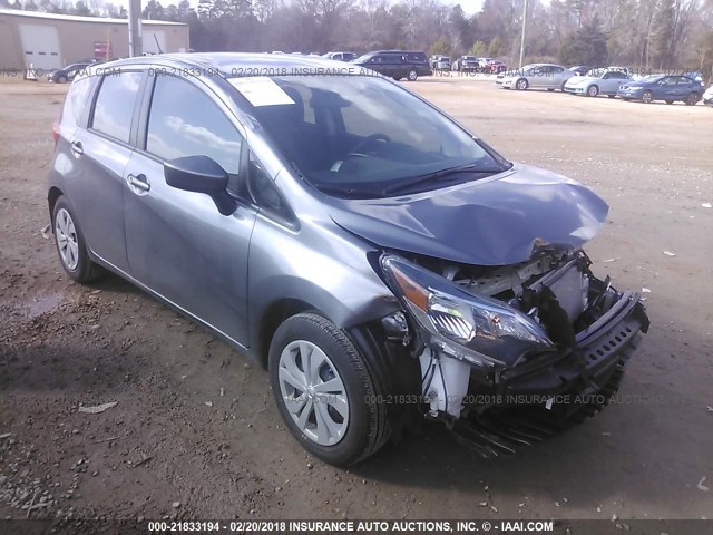 3N1CE2CP3HL377409 - 2017 NISSAN VERSA NOTE S/S PLUS/SV/SL/SR GRAY photo 1
