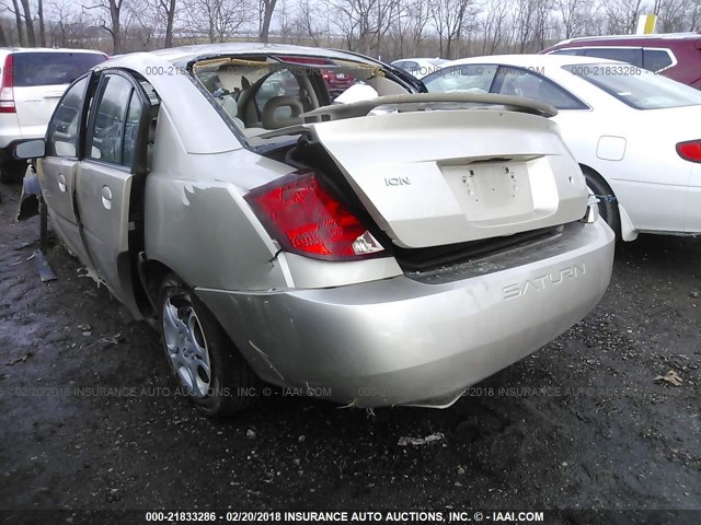 1G8AJ52F95Z112826 - 2005 SATURN ION LEVEL 2 GOLD photo 4