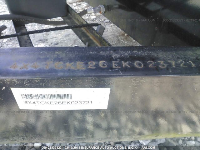 4X4TCKE26EK023721 - 2014 FOREST RIVER CHEROK  棕色 照片 9