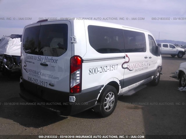 1FMZK1YM3FKA84998 - 2015 FORD TRANSIT T-150 WHITE photo 4