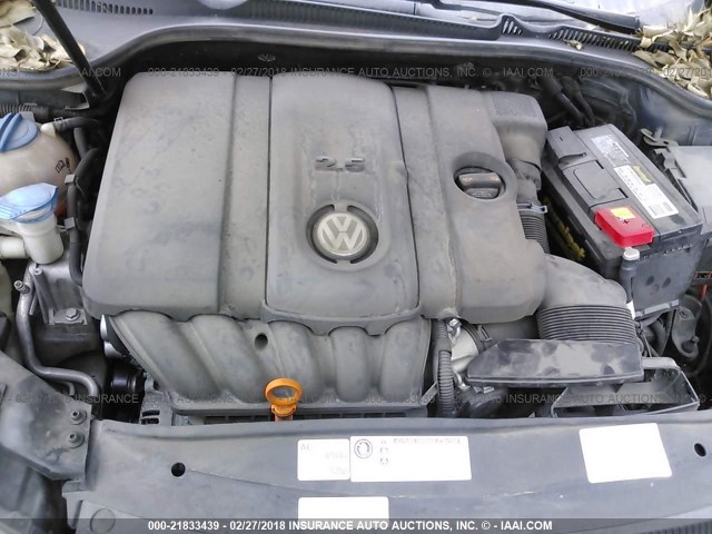 WVWDB7AJ6CW153074 - 2012 VOLKSWAGEN GOLF 黑色 照片 10