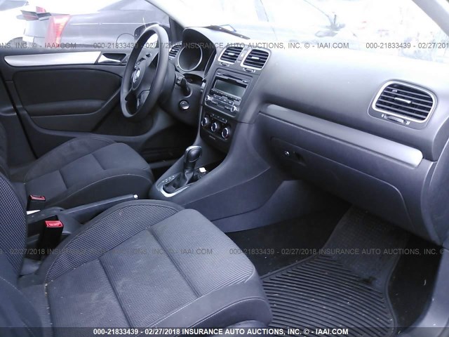 WVWDB7AJ6CW153074 - 2012 VOLKSWAGEN GOLF 黑色 照片 5