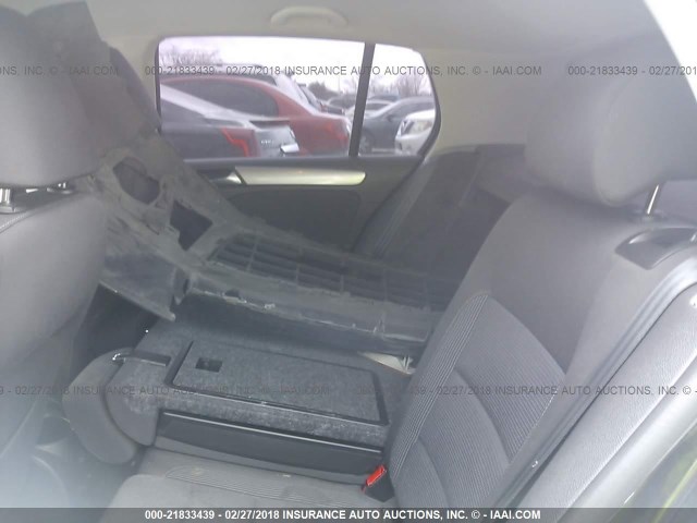 WVWDB7AJ6CW153074 - 2012 VOLKSWAGEN GOLF 黑色 照片 8