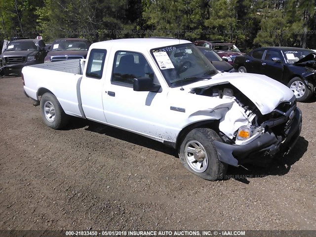 1FTYR14E79PA19430 - 2009 FORD RANGER SUPER CAB WHITE photo 1