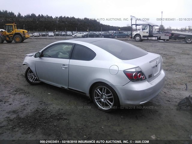 JTKDE3B7XA0310326 - 2010 TOYOTA SCION TC 银色 照片 3