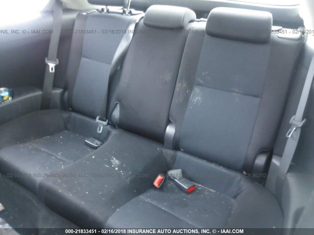 JTKDE3B7XA0310326 - 2010 TOYOTA SCION TC 银色 照片 8