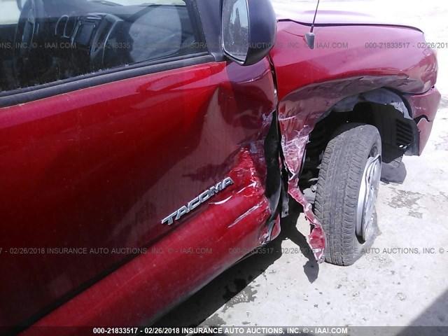 5TFTX4CN3EX042930 - 2014 TOYOTA TACOMA ACCESS CAB Rot Foto 6