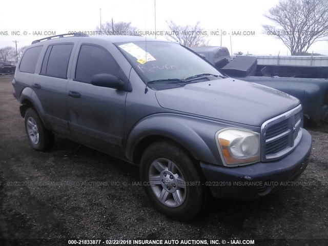 1D4HB38N45F600428 - 2005 DODGE DURANGO ST GRAY photo 1