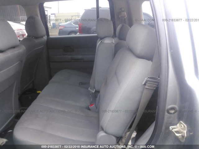 1D4HB38N45F600428 - 2005 DODGE DURANGO ST GRAY photo 8