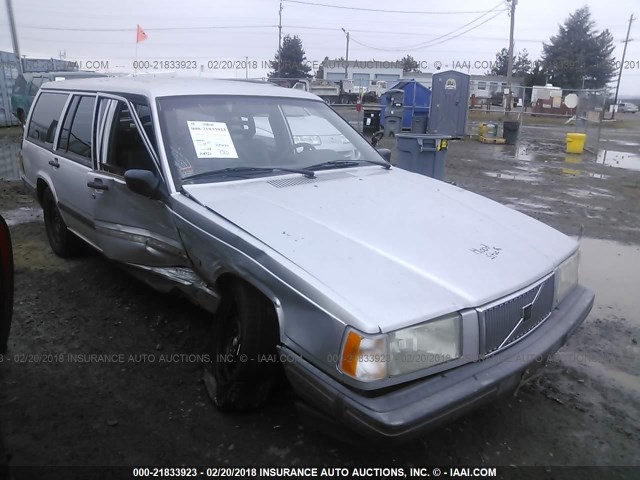 YV1FA8857M2316537 - 1991 VOLVO 740 SILVER photo 1