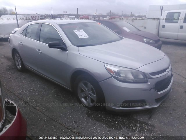 1G11B5SL9EF113557 - 2014 CHEVROLET MALIBU LS ვერცხლისფერი ფოტო 1