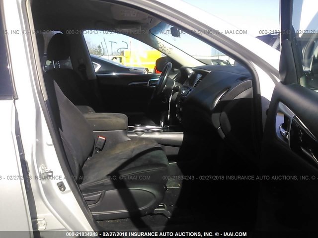 5N1AR2MM5EC629886 - 2014 NISSAN PATHFINDER S/SV/SL/PLATINUM 银色 照片 5