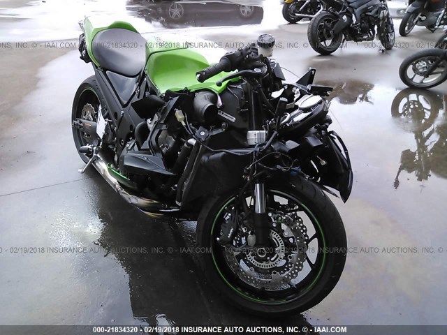 JKBZXNH11GA001231 - 2016 KAWASAKI ZX1400 H GREEN photo 1