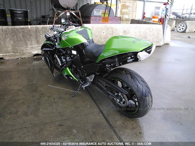 JKBZXNH11GA001231 - 2016 KAWASAKI ZX1400 H GREEN photo 3