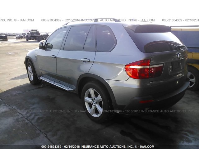 5UXFE43559L260186 - 2009 BMW X5 XDRIVE30I GRAY photo 3