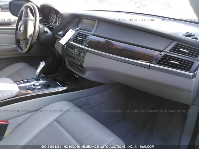 5UXFE43559L260186 - 2009 BMW X5 XDRIVE30I GRAY photo 5