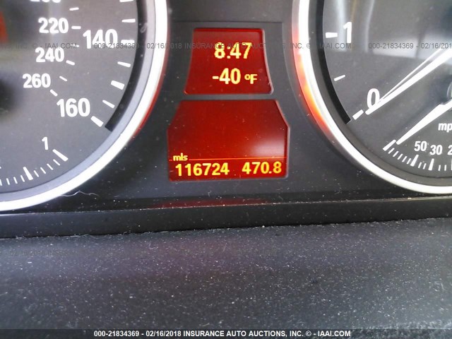 5UXFE43559L260186 - 2009 BMW X5 XDRIVE30I GRAY photo 7