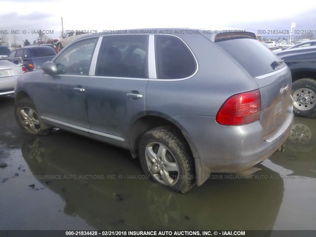 WP1AB29P35LA62233 - 2005 PORSCHE CAYENNE S SILVER photo 3