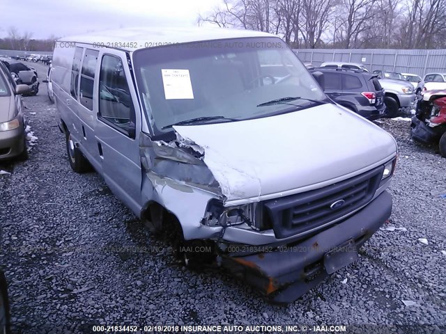 1FTNE24W36HA22084 - 2006 FORD ECONOLINE E250 VAN SILVER photo 1