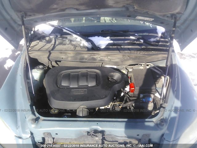 3GNDA13D37S564934 - 2007 CHEVROLET HHR LS TURQUOISE photo 10
